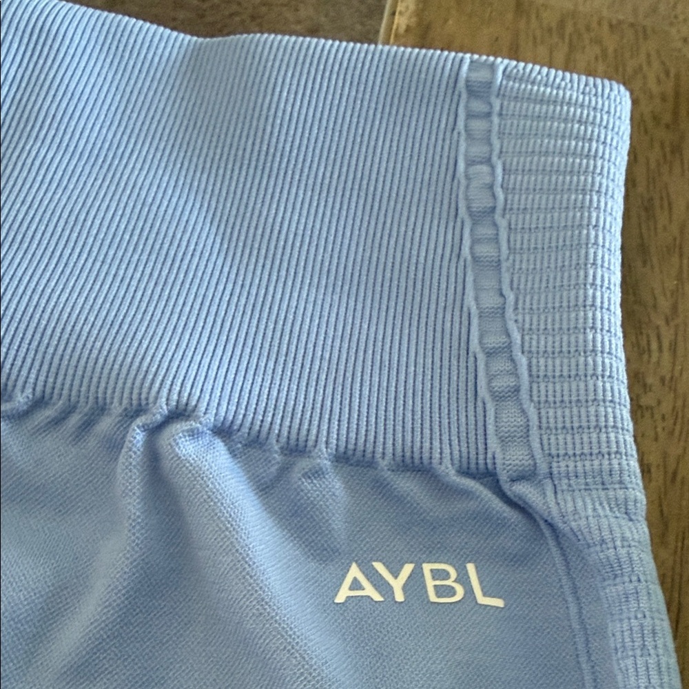 AYBL Women's Light Blue Athletic Shorts - Picture 2 of 4